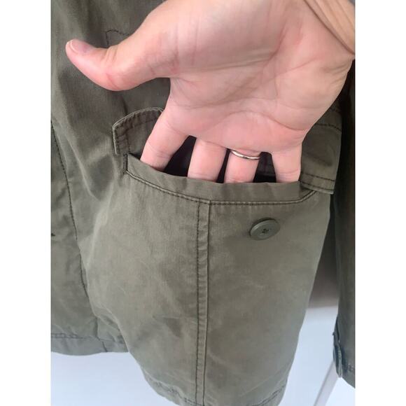 NWOT Tommy Hilfiger Military Utility Full Zip + Button Jacket - Picture 6 of 9